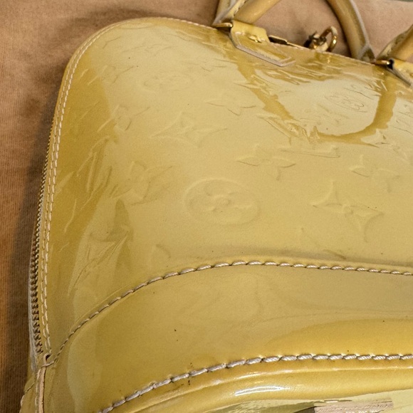 Louis Vuitton Monogram Vernis Alma PM Satchel - Picture 7 of 14